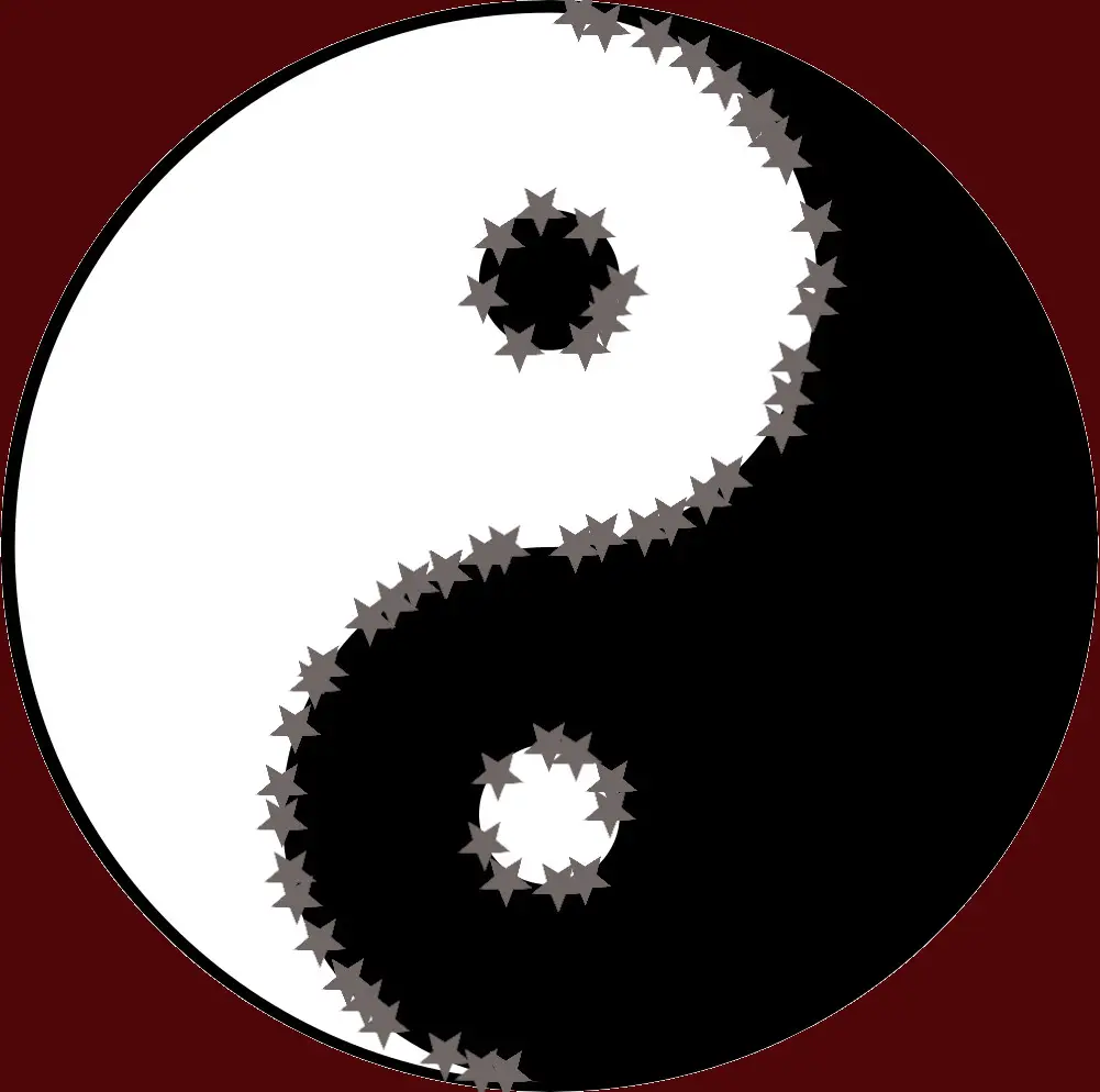 Yin Yang Symbol mit Gendersternchen